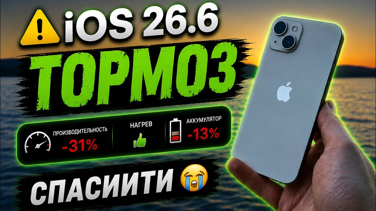 Is the iPhone 13 still lagging&hellip; iOS 26.6
