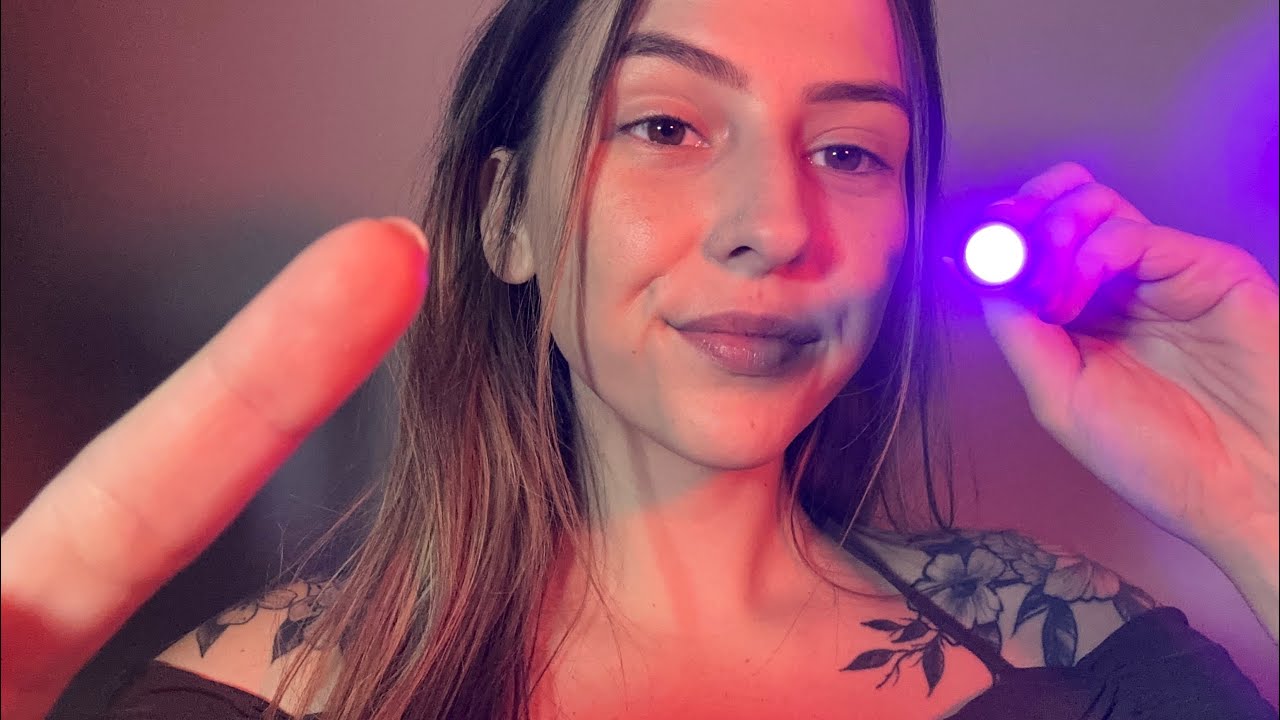 ASMR Relaxing Eye Exam 🦥 (peripheral vision, lights, slo￼w pace, soft spoken)