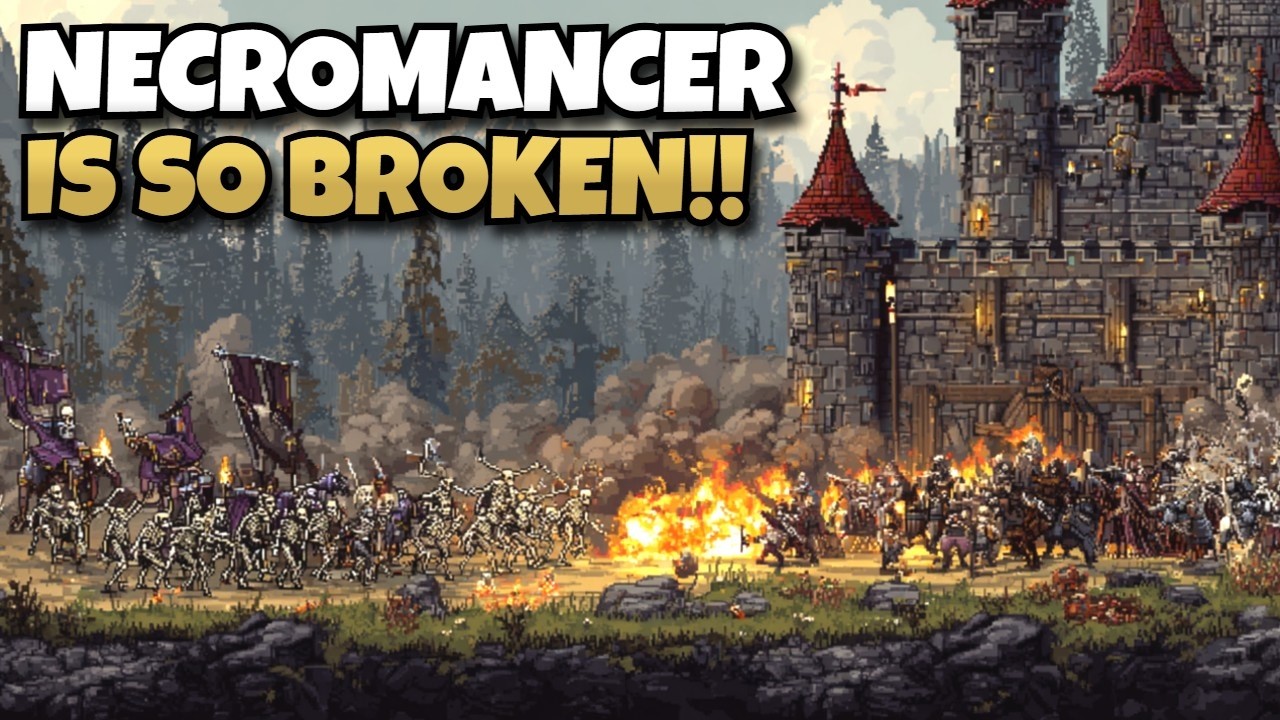 Necromancing 1000s of Skeletons to Overrun the Enemy!
