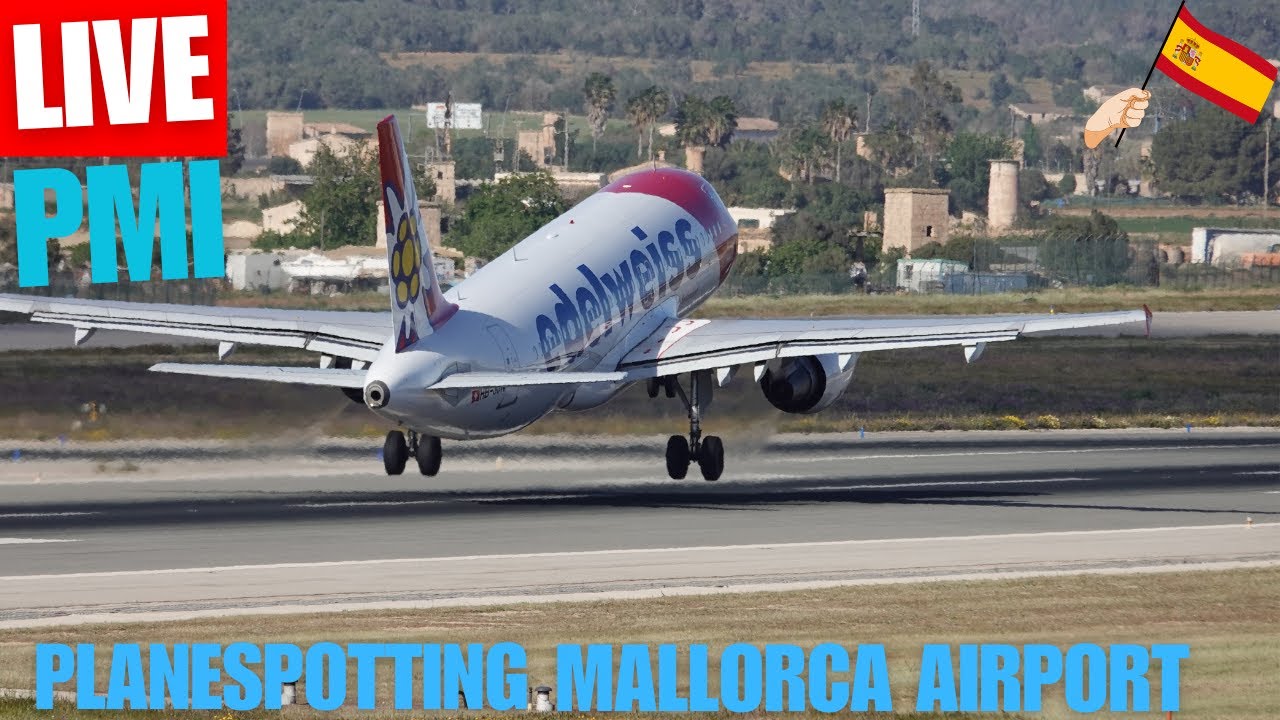 🔴Live Planespotting 🛫 Palma de Mallorca ☀️ Runway 06R | TAKEOFFS