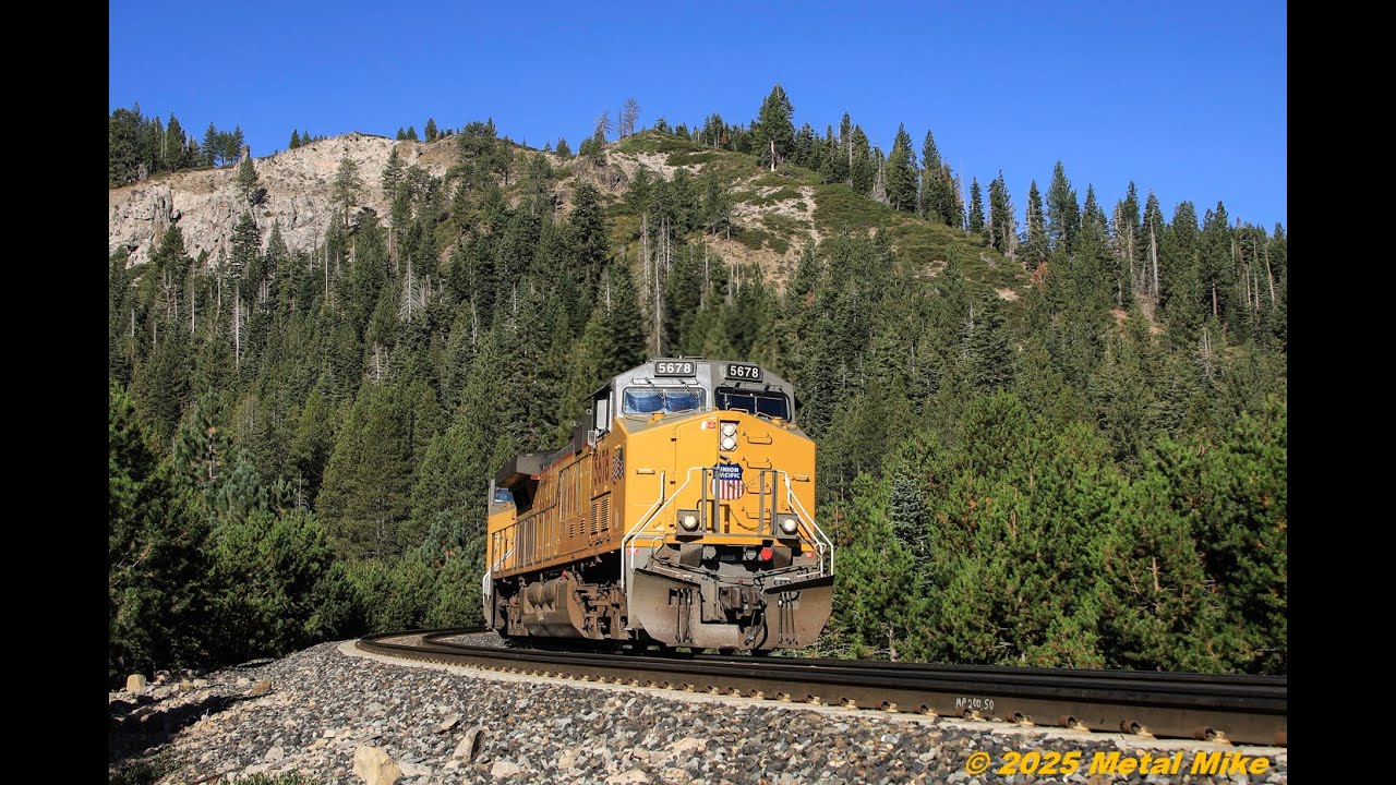 Donner Pass:  Andover, Stanford Curve, Iceland, Floriston, Norden  Sep 20, 2025