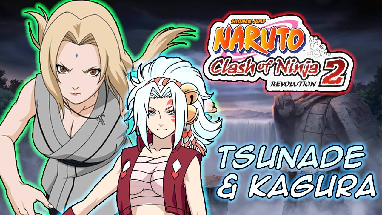Naruto Clash of ninja Revolution 2 Tsunade & Kagura Two man Squad Score Attack 60fps