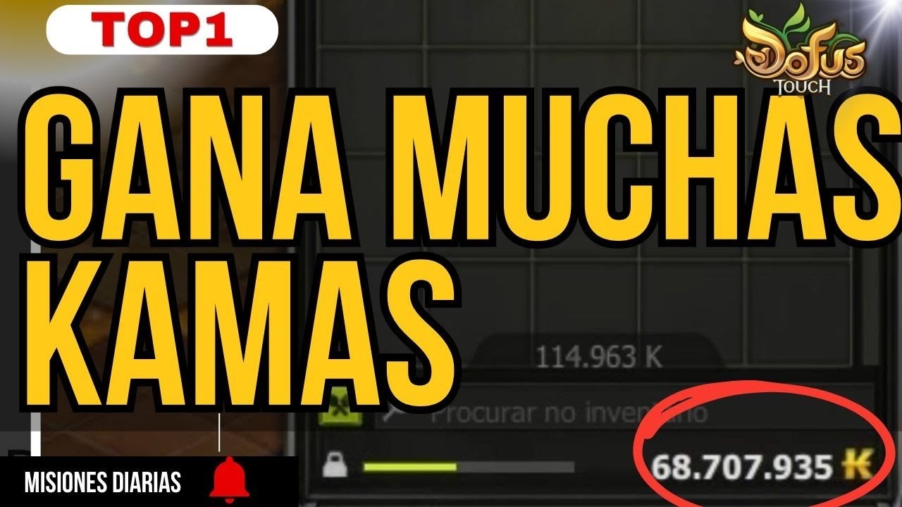 C&oacute;mo  ganar KAMAS 🤑 TODOS los d&iacute;as en Dofus Touch [Misiones diarias]💰 