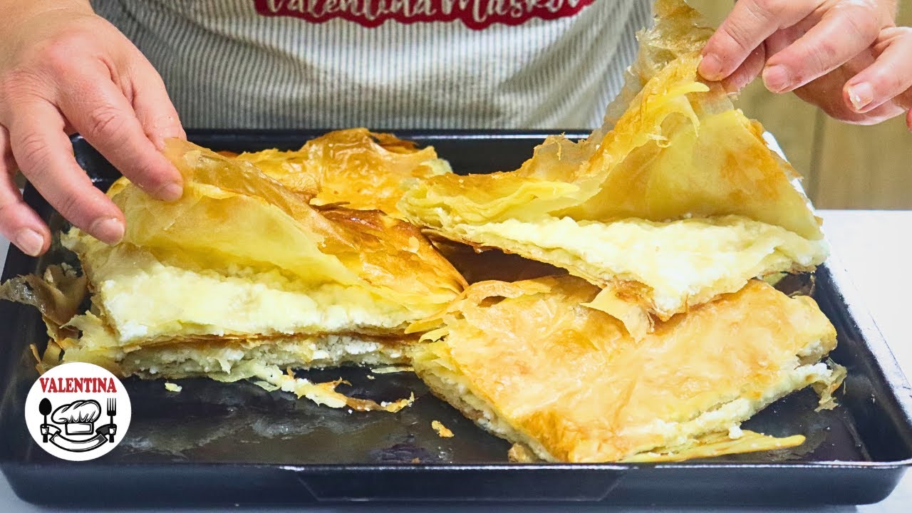 Novo💥Jednostavni način za Početnike❗USPEVA SVIMA💯Najukusniji-najhrskaviji BUREK-PITA❗