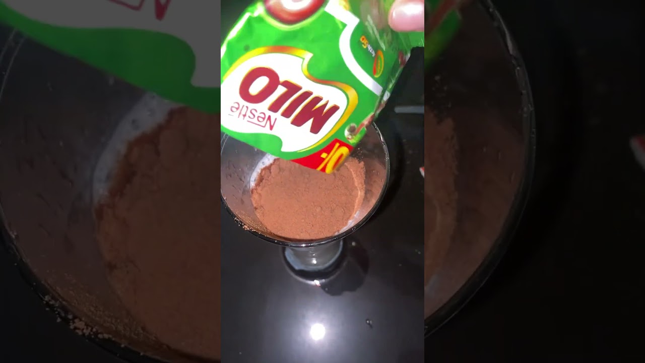 30 Seconds Ice Milo Recipe 🇱🇰 | Quick & Chilled Refreshment! 🧊🍫
