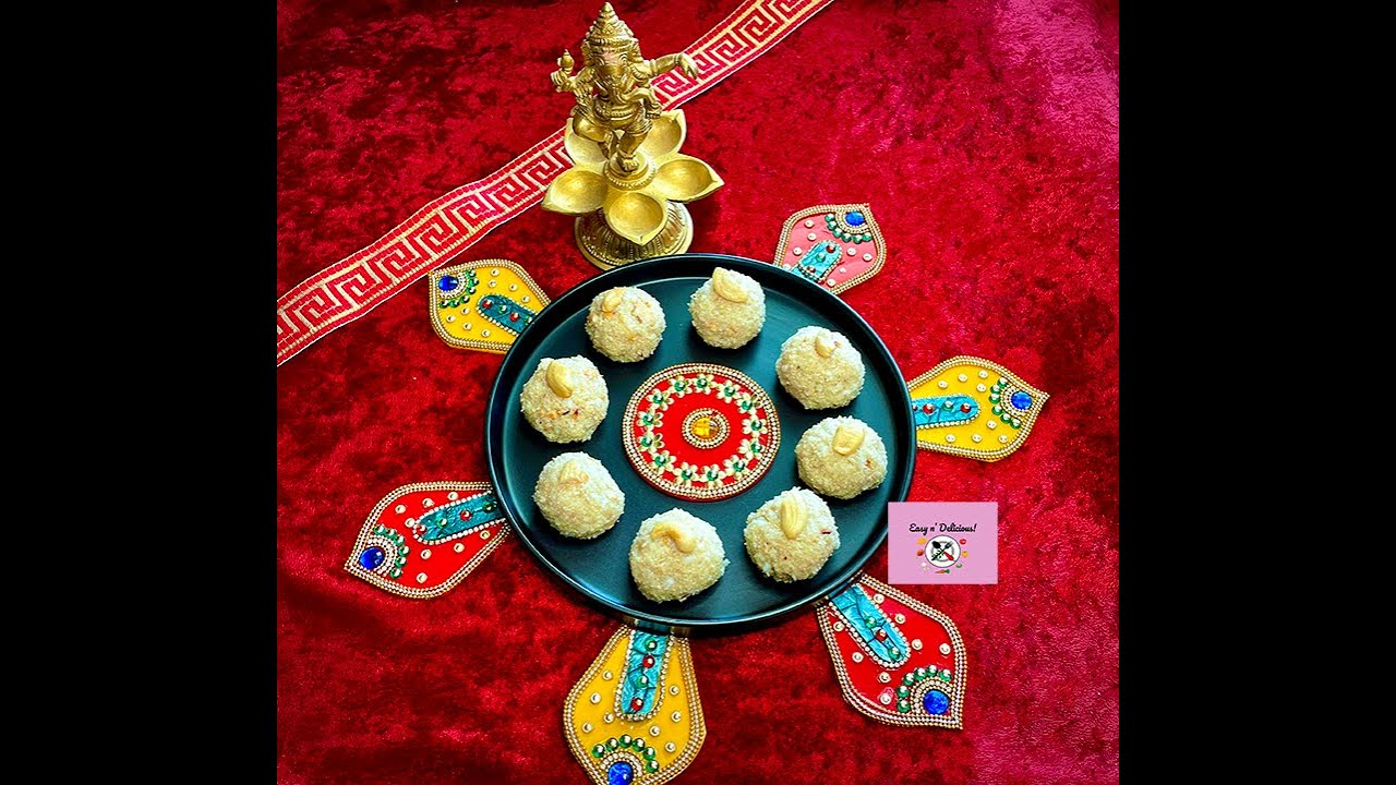 Rava Ladoo | Diwali Special | Quick And Easy Rava Ladoos | Semolina Sweet |  Diwali Special Ladoos