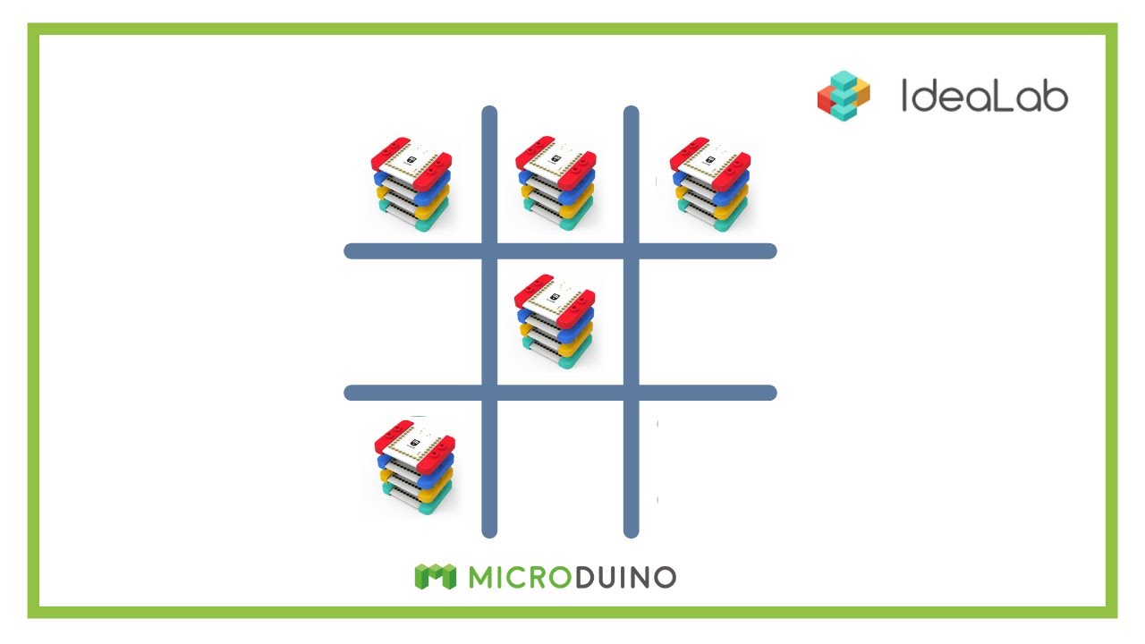 Microduino - IdeaLab With mCookie Tic Tac Toe Project