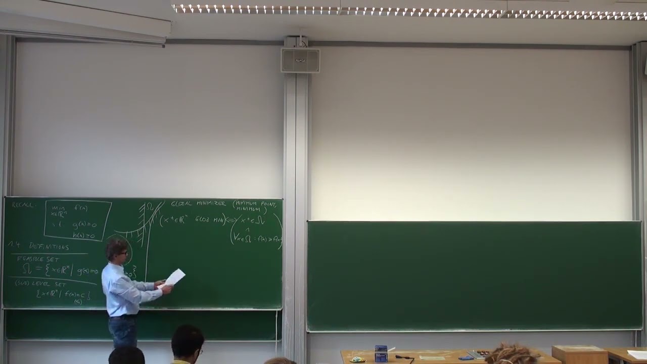 Lecture 2  Section 1.4 (Definitions) to 2.7 (Mixed-Integer-Programming)