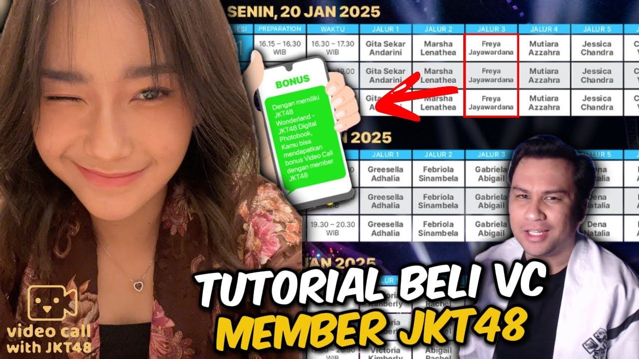 CARA BELI VIDEO CALL DAN TOPUP JKT48 POINT TERBARU 2025 PALING GAMPANG
