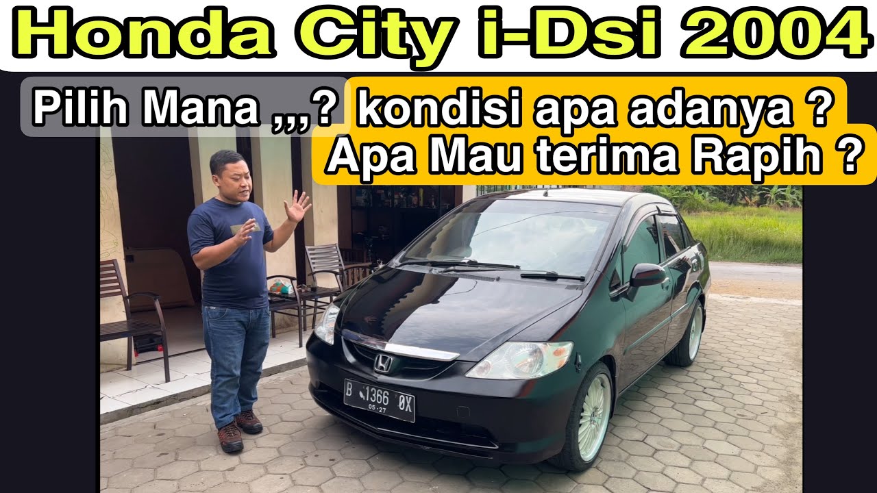 Honda city i-Dsi 2004 AT ~ Kondisi Apa adanya apa terima Rapih ,,, ???