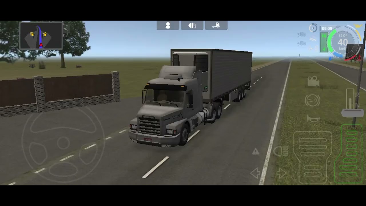 Scania 142H se me calentaron los frenos y le sale humo a las llantas 