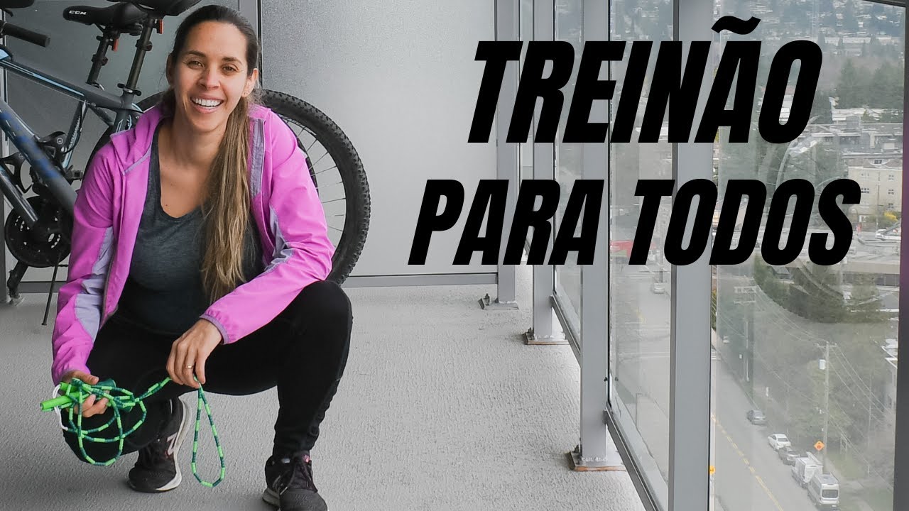 Treino de corda para todos os níveis - Pulando Corda todos os dias