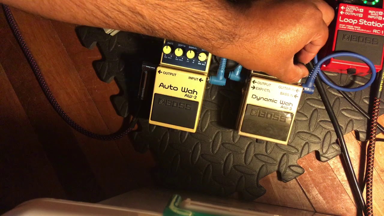 Boss auto wah v/s dynamic wah