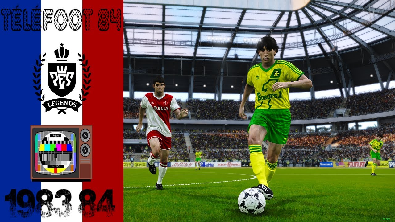 | Téléfoot 1984 | Journée #1 | Division 1&2 | Saison 1983/84 | PES |