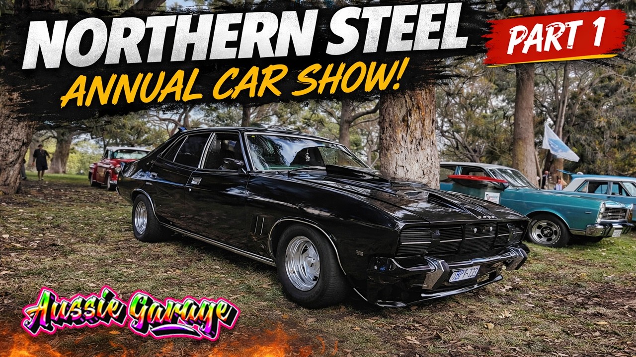 SZALONE klasyczne samochody na Northern Steel Car Show! 🔥 XB Coupe, VL i rzadkie australijskie mu...