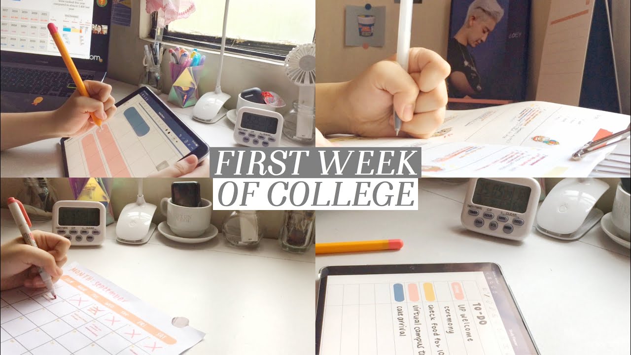 first week of ~online~ college classes 🖇 (vlog)