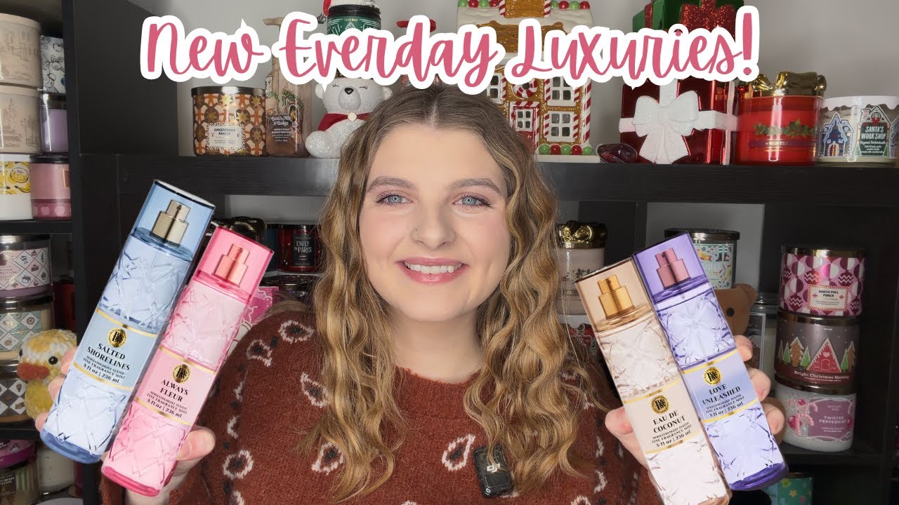 New Bath and Body Works Everyday Luxuries! First Impressions and Thoughts!