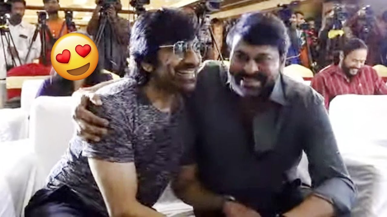 Megastar Chiranjeevi & Mass Mahara Ravi Teja Visuals at Mega Mass Blockbuster Meet | Tolly Talkies