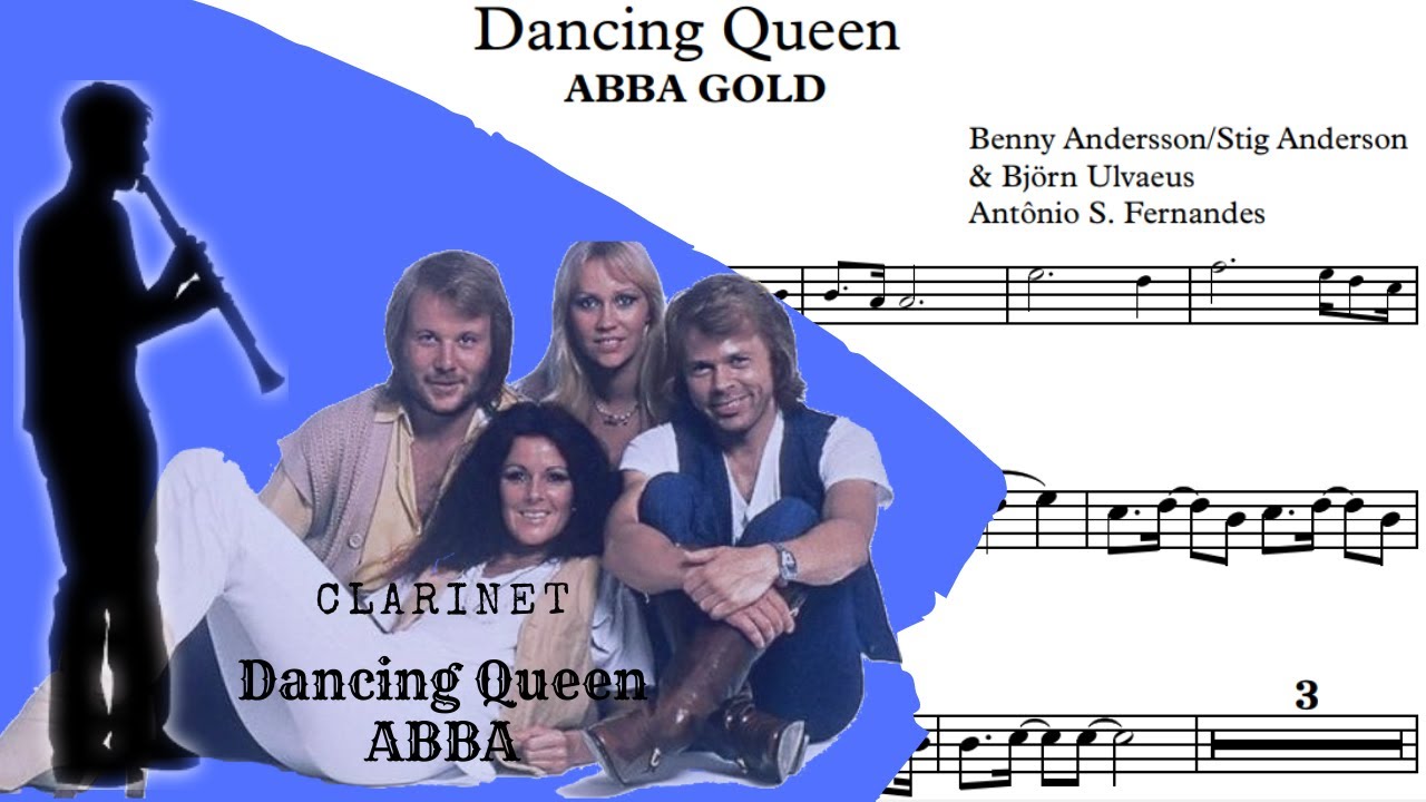 Dancing Queen - Abba Gold Sheet Music Clarinet