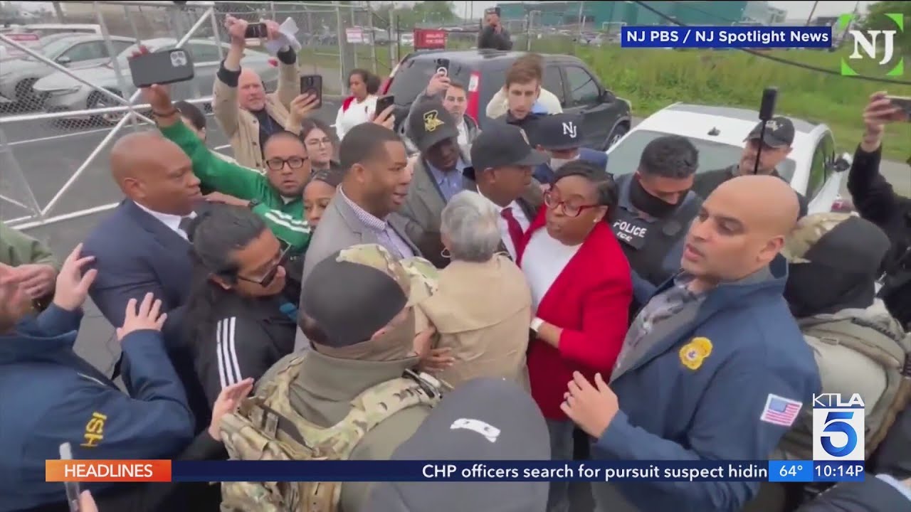 Mayor of Newark, New Jersey, taken into custody by Homeland Security at ICE facility