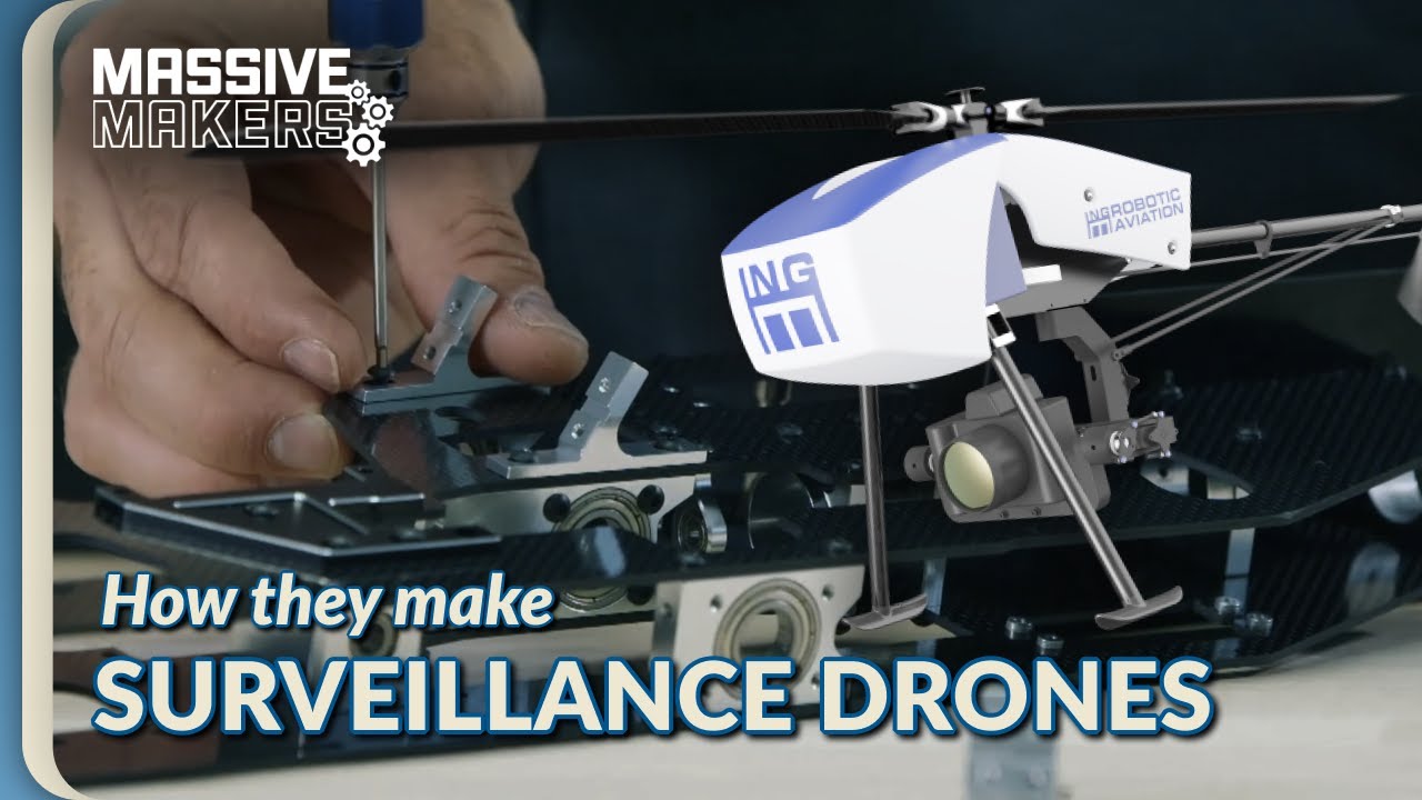 Inside the Making of Surveillance Drones | Battle Factory