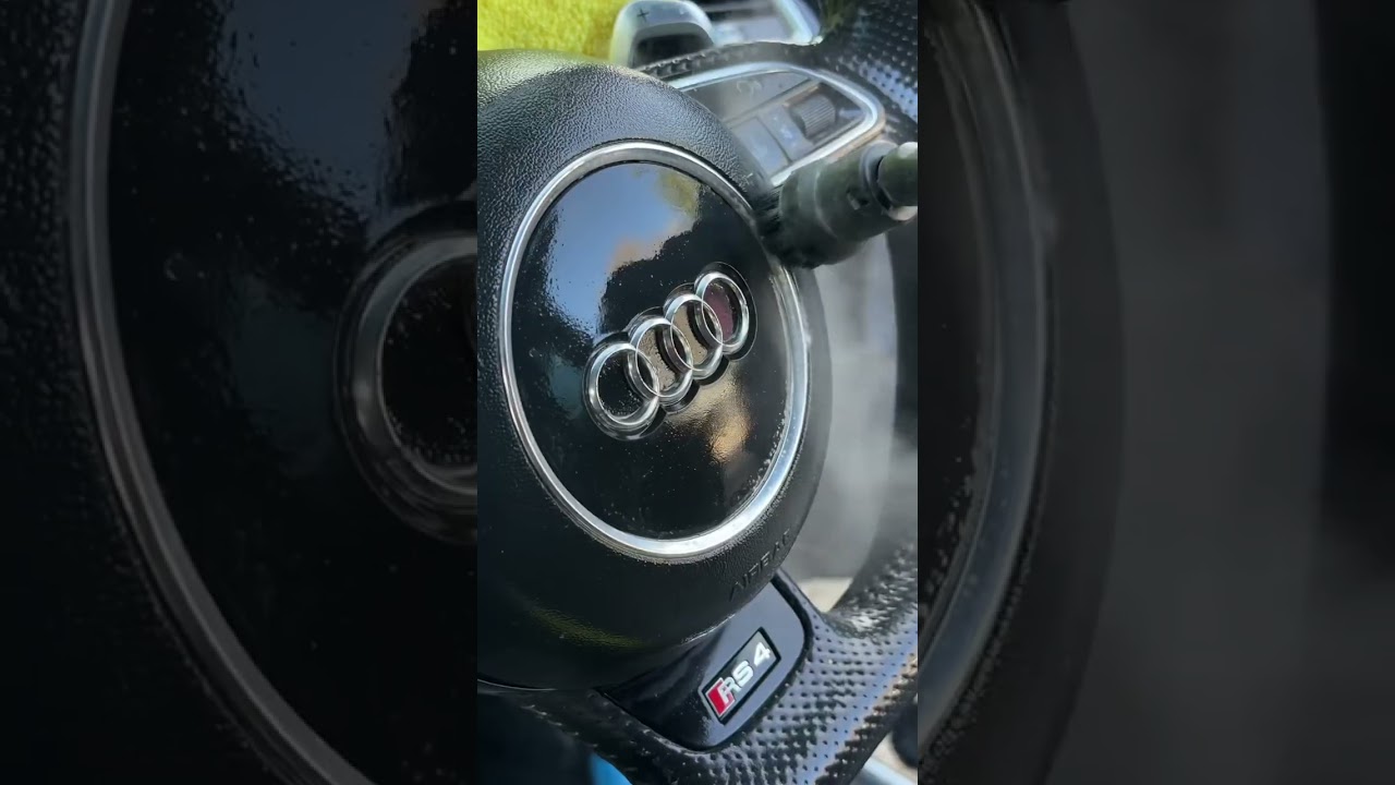 8 hour interior deep clean in 1:46 #detailing #deepclean #shorts