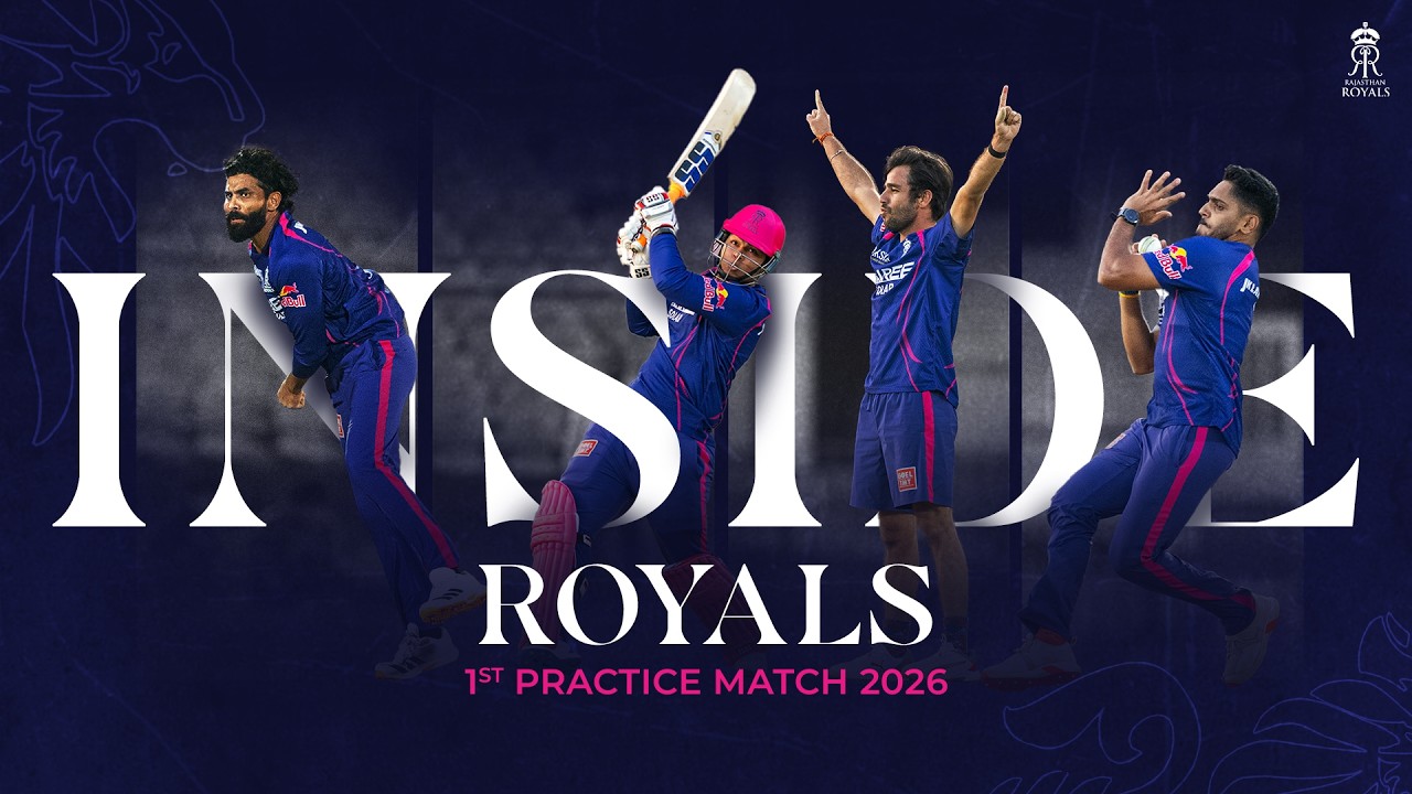 Внутри команды Royals: Тренировочный матч | IPL 2026 🔥