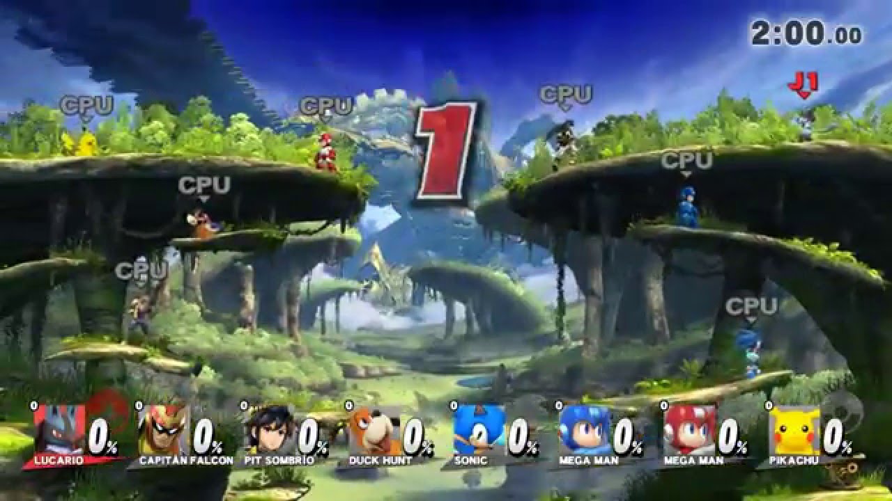 Noob contra 8 y Trollleo |Super Smash Bros For Wii U