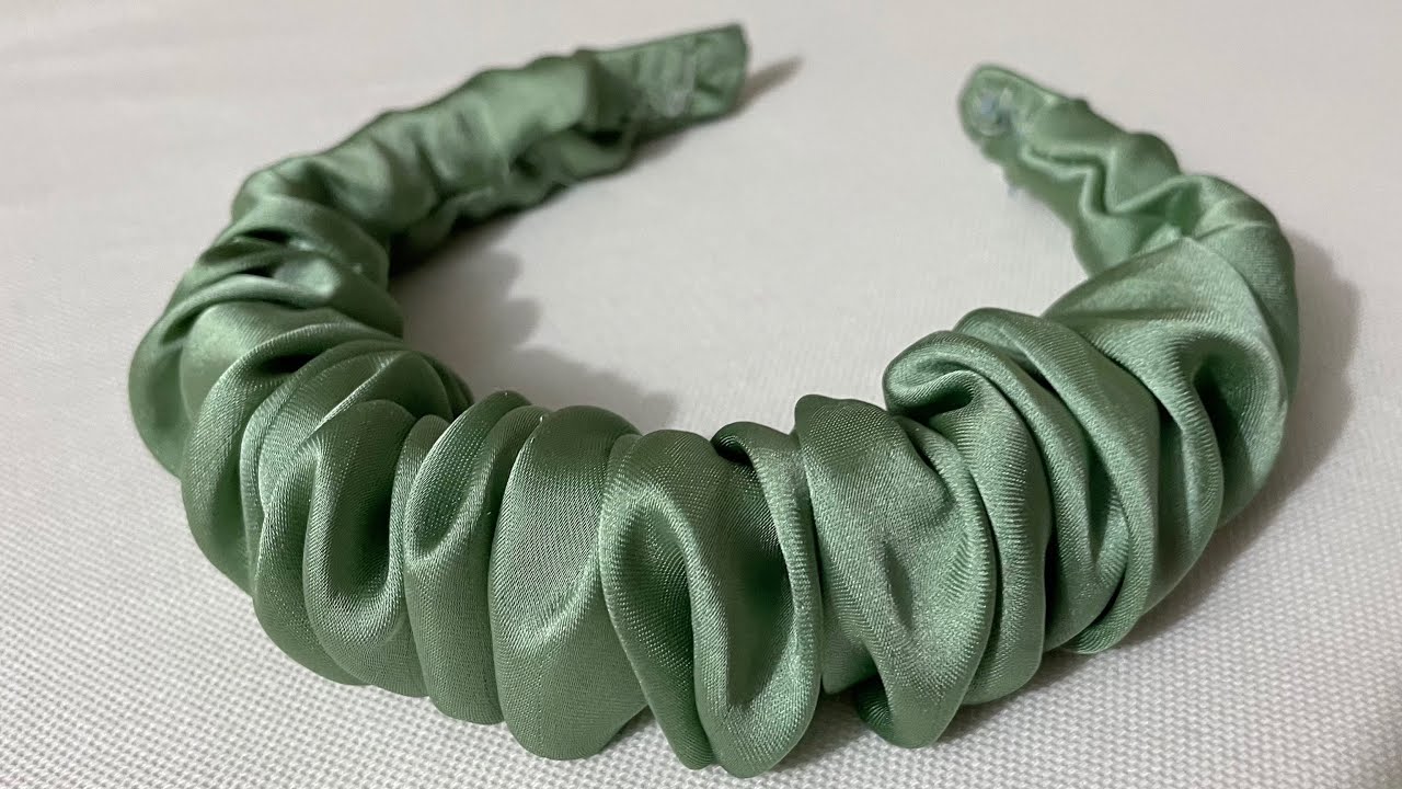DIY scrunchies headband|How to make hard headband scrunchie.