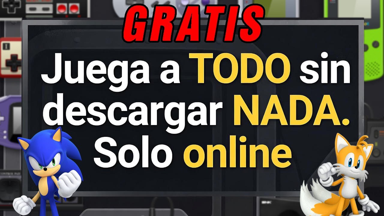 Juega a TODO sin descargar NADA - Emulación 100% Online y GRATIS (si la web no carga, usa un VPN)