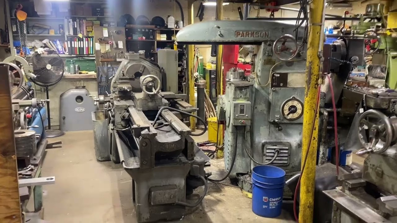 Another lathe for the shop. Okuma LS21