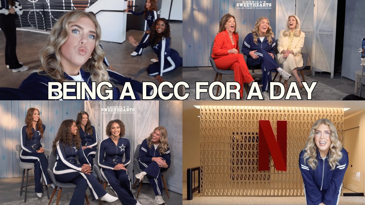 what it's like being a dallas cowboys cheerleader for a day