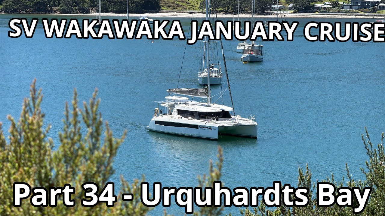 January Cruise Part 34 - Urquhardts Bay, Old Gun Emplacement - SV WAKAWAKA 2026