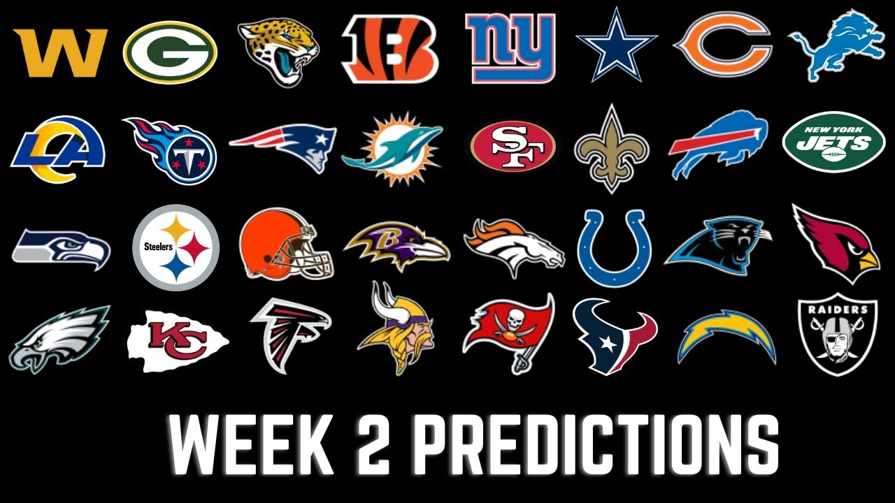 2025 WEEK 2 NFL PREDICTIONS
