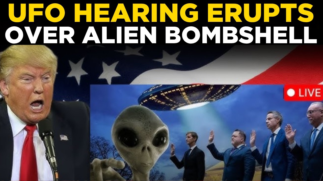 Breaking UFO News LIVE | UFO Hearing Turns Chaotic Following Stunning &lsquo;Non-Human&rsquo; Claims In Congress