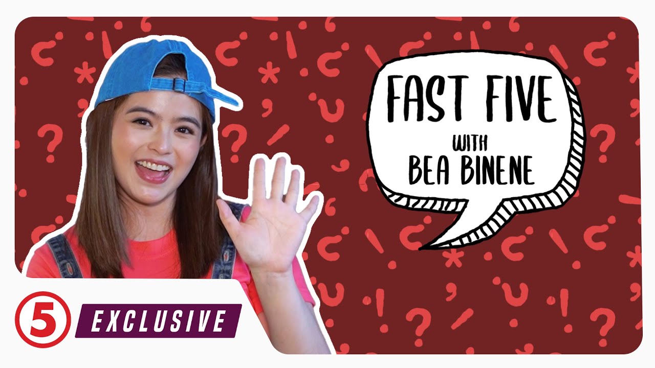 EXCLUSIVE | FAST FIVE with Bea Binene