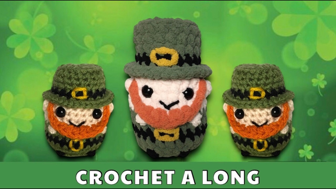 CROCHET MINI LEPRECHAUN BOY ST PATRICKS DAY AMIGURIMI