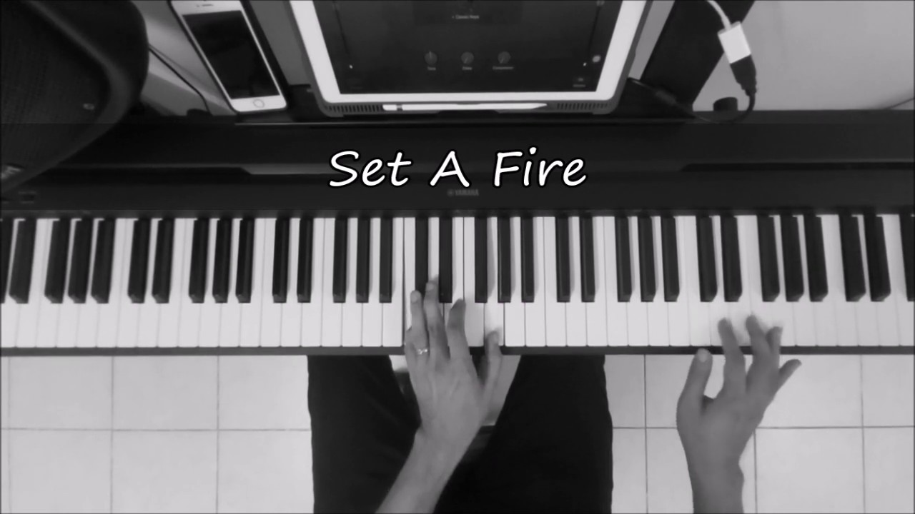 SET A FIRE - Piano Instrumental