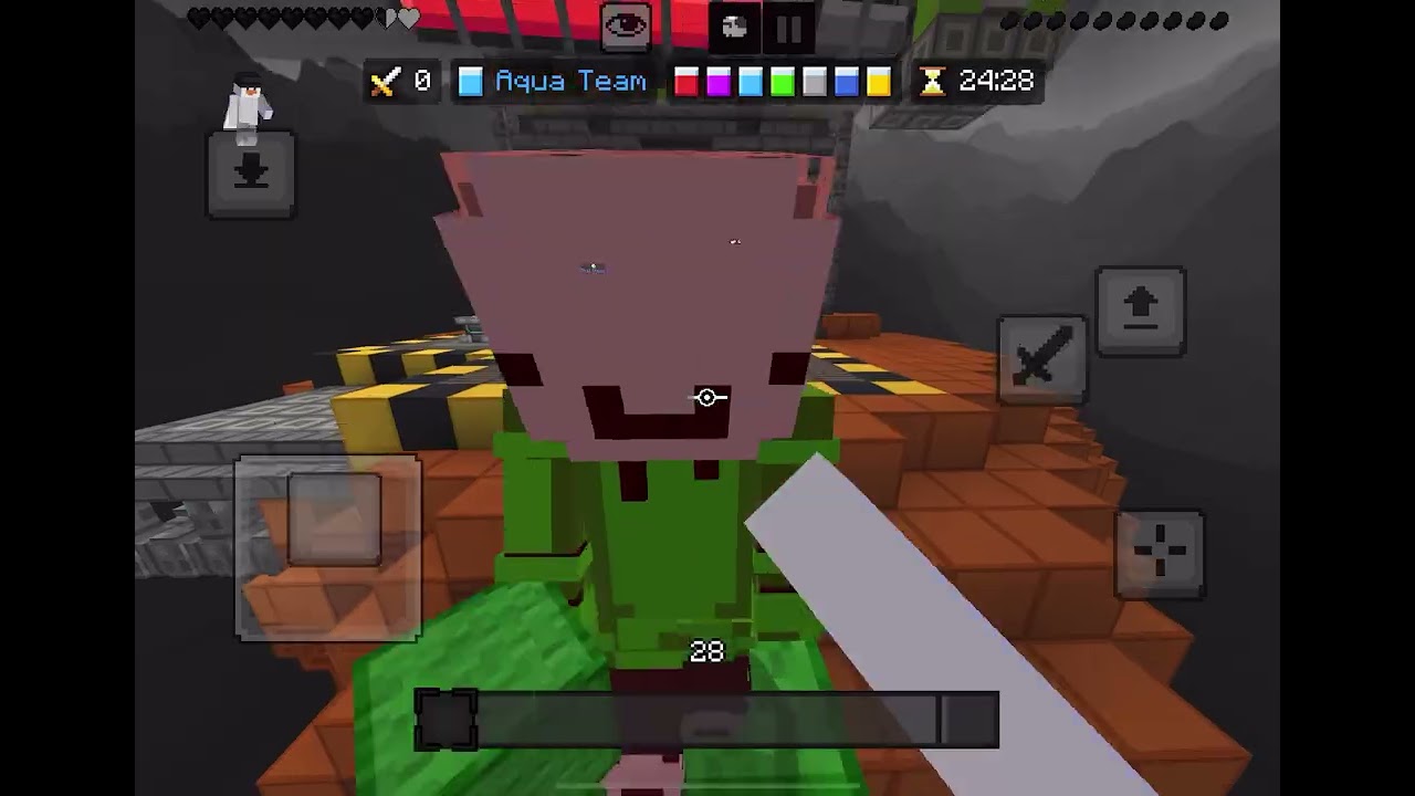 Hive Bedwars But I Can ONLY Time Click
