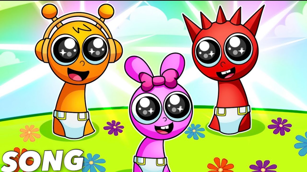 Sprunki Babies Song Animated Music Video