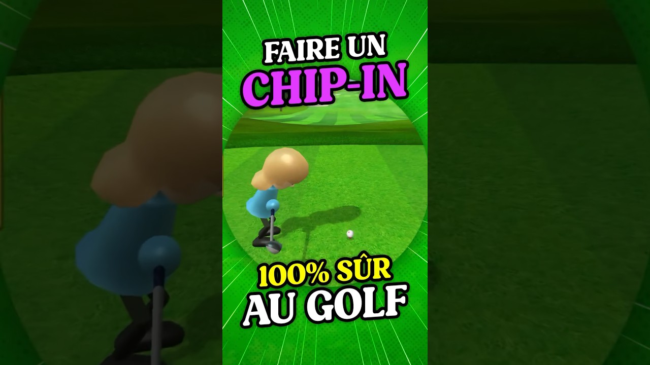 Faire des chip-in facilement au Golf dans Wii Sports