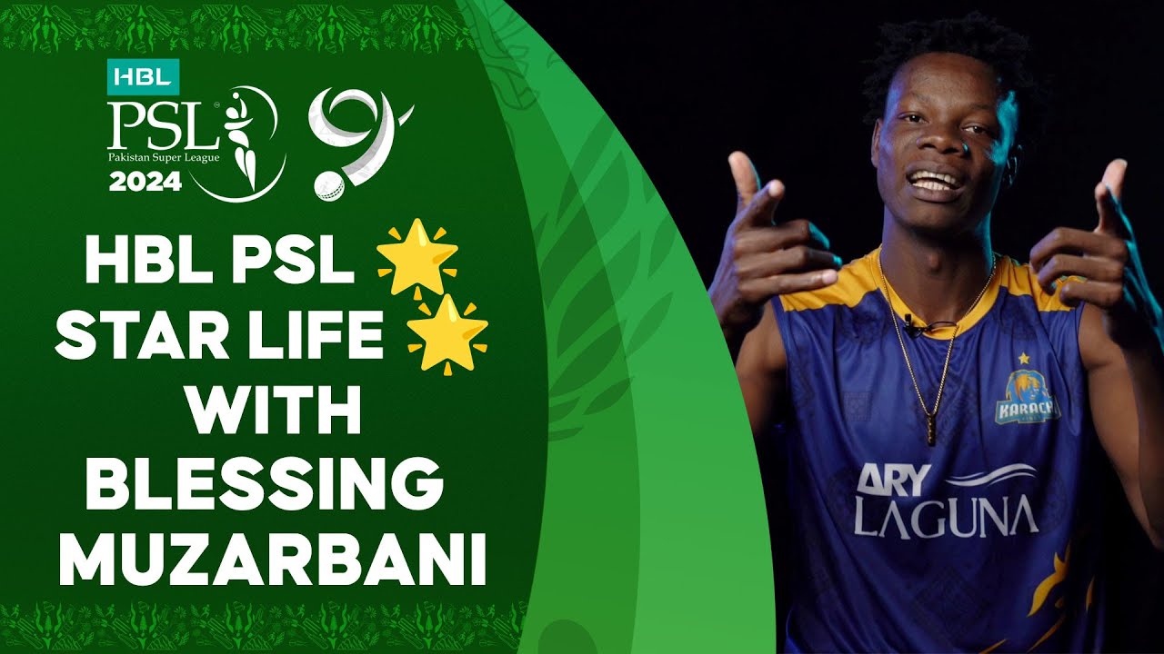 HBL PSL 🌟 Star Life 🌟 with Blessing Muzarbani Nice save there, Buddy! 😏 #HBLPSL9 | #KhulKeKhel