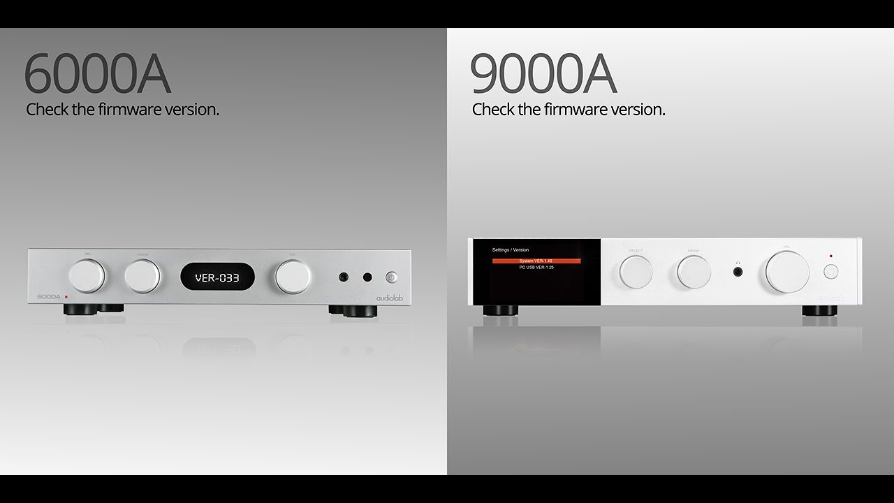Audiolab Firmware Upgrade Video Guide