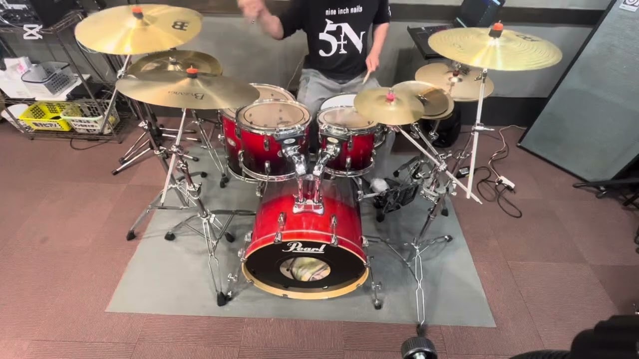 【Drum cover】僕だけがこの世界でたった一つの間違いみたいで/Rides In ReVellion