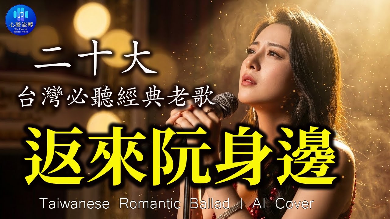 最好的安慰，是旋律裡的共情 🍃 20首溫潤如玉的台語金曲 (AI 高音質) [返來阮身邊, 繁華攏是夢, 女人的一生] 哪首歌最懂你的沈默？Taiyu Classic Love Songs