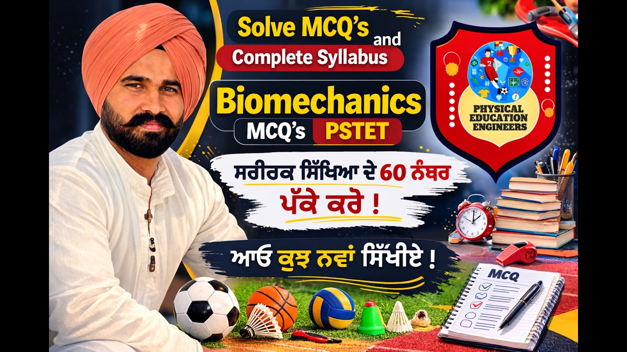 Solve MCQ's & Complete Syllabus Biomechanics