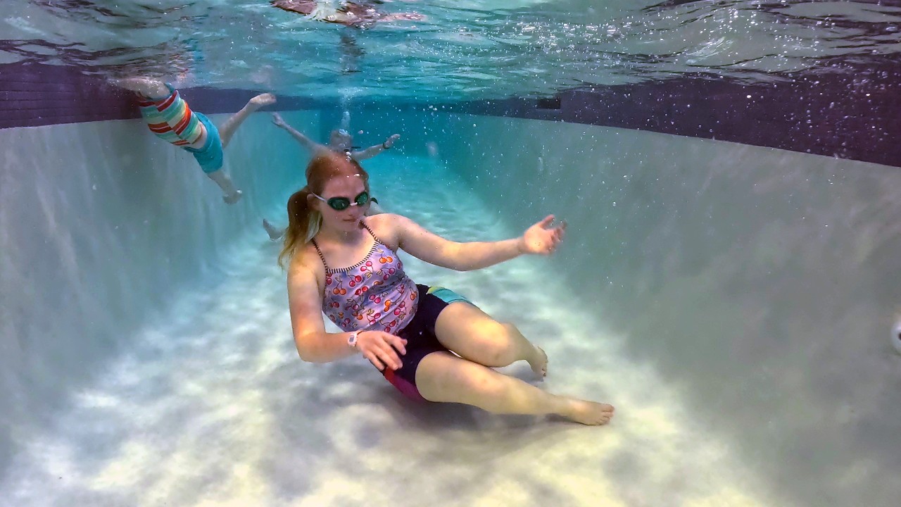 Flying Underwater Like Super Heroes