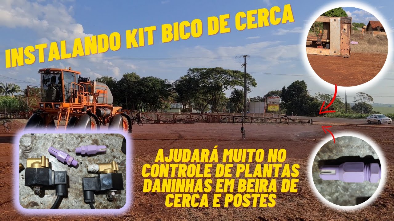 Instalando KIT BICO DE CERCA no JACTO UNIPORT 2500 STAR | Kit mais barato da internet