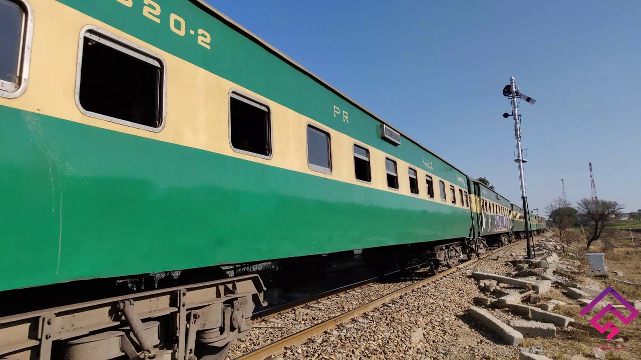 Pakistan Railways [45 UP Pakistan Express][4K][60fps]