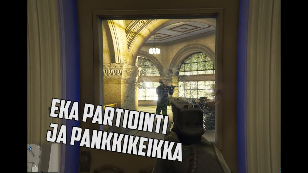 GTA V RP Eka päivä poliisina (Pankkiryöstö) #1